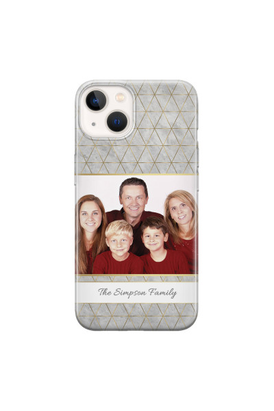APPLE - iPhone 13 - Soft Clear Case - Happy Family