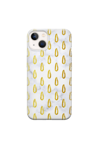 APPLE - iPhone 13 - Soft Clear Case - Marble Drops