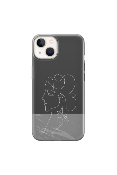 APPLE - iPhone 13 - Soft Clear Case - Miss Marble