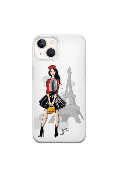 APPLE - iPhone 13 - Soft Clear Case - Paris With Love