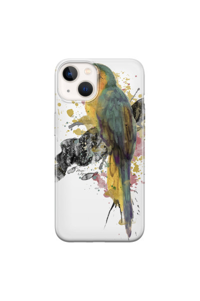 APPLE - iPhone 13 - Soft Clear Case - Parrot