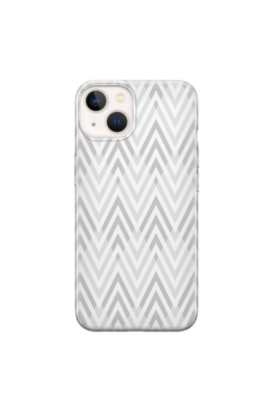 APPLE - iPhone 13 - Soft Clear Case - Zig Zag Patterns