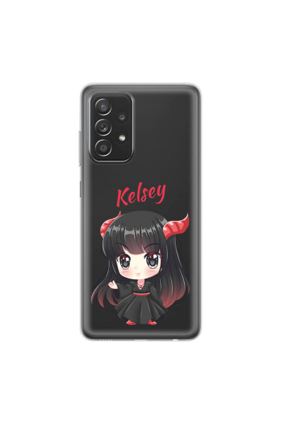 SAMSUNG - Galaxy A52 / A52s - Soft Clear Case - Chibi Kelsey
