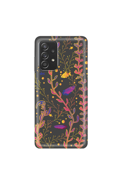 SAMSUNG - Galaxy A52 / A52s - Soft Clear Case - Midnight Aquarium