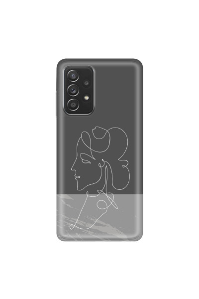 SAMSUNG - Galaxy A52 / A52s - Soft Clear Case - Miss Marble