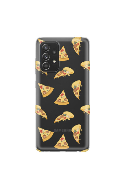 SAMSUNG - Galaxy A52 / A52s - Soft Clear Case - Pizza Phone Case
