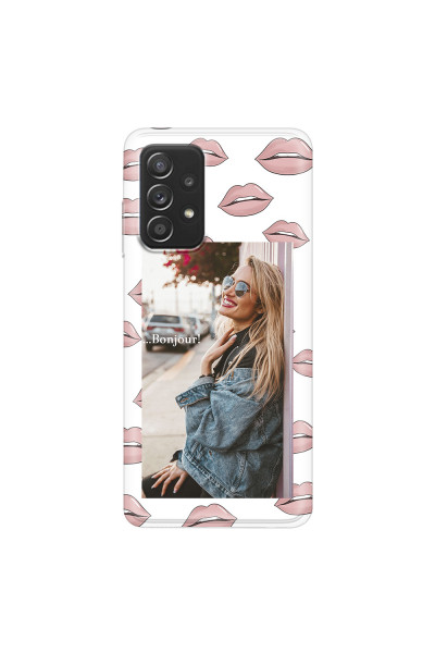 SAMSUNG - Galaxy A52 / A52s - Soft Clear Case - Teenage Kiss Phone Case