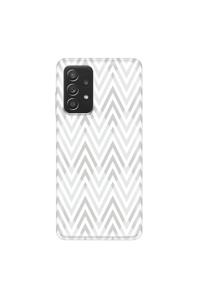 SAMSUNG - Galaxy A52 / A52s - Soft Clear Case - Zig Zag Patterns