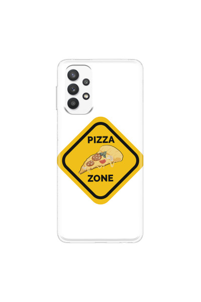 SAMSUNG - Galaxy A32 - Soft Clear Case - Pizza Zone Phone Case