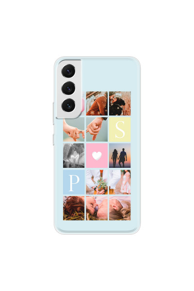 SAMSUNG - Galaxy S22 Plus - Soft Clear Case - Insta Love Photo Linked