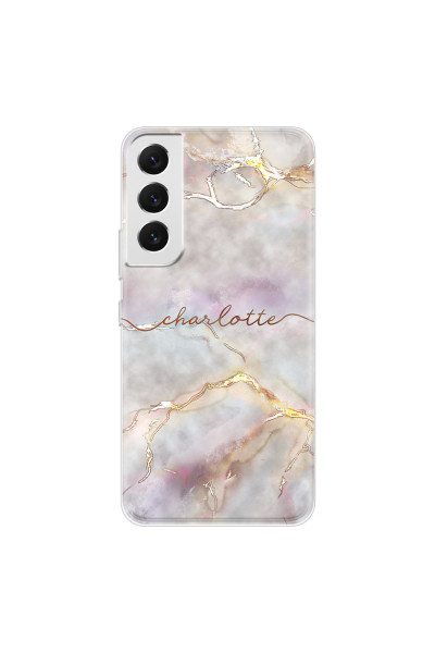 SAMSUNG - Galaxy S22 Plus - Soft Clear Case - Marble Rootage