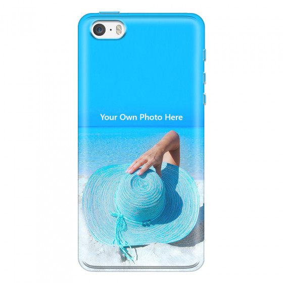 APPLE - iPhone 5S - Soft Clear Case - Single Photo Case