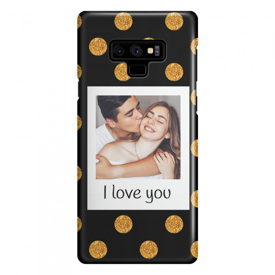 SAMSUNG - Galaxy Note 9 - 3D Snap Case - Single Love Dots Photo