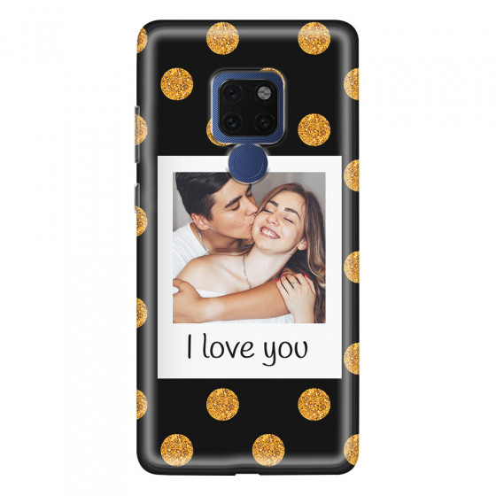 HUAWEI - Mate 20 - Soft Clear Case - Single Love Dots Photo