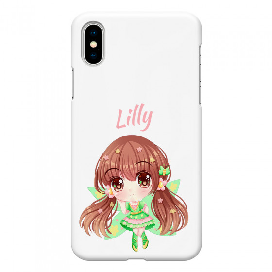 APPLE - iPhone X - 3D Snap Case - Chibi Lilly