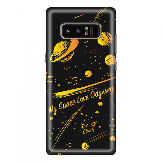 SAMSUNG - Galaxy Note 8 - Soft Clear Case - Dark Space Odyssey