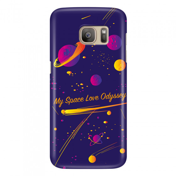 SAMSUNG - Galaxy S7 - 3D Snap Case - Love Space Odyssey