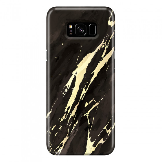 SAMSUNG - Galaxy S8 Plus - 3D Snap Case - Marble Ivory Black