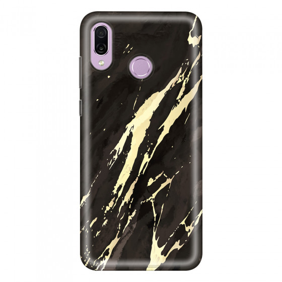 HONOR - Honor Play - Soft Clear Case - Marble Ivory Black