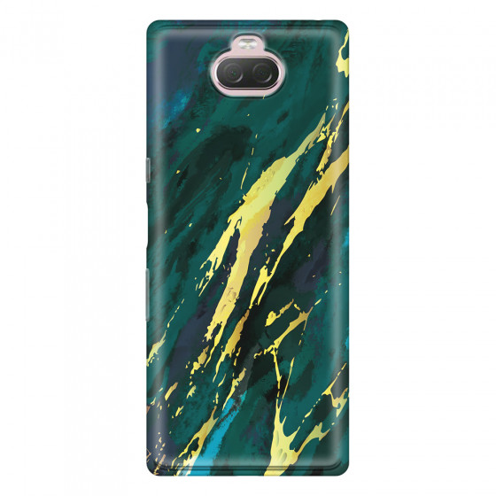 SONY - Sony 10 - Soft Clear Case - Marble Emerald Green