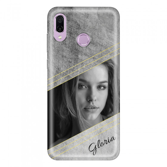 HONOR - Honor Play - Soft Clear Case - Geometry Love Photo