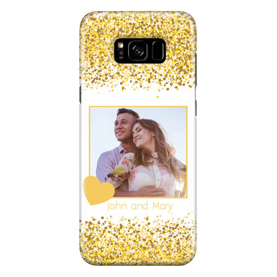 SAMSUNG - Galaxy S8 Plus - 3D Snap Case - Gold Memories