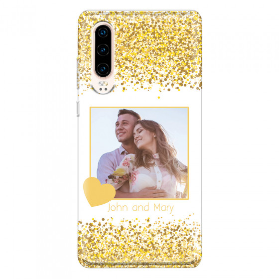 HUAWEI - P30 - Soft Clear Case - Gold Memories