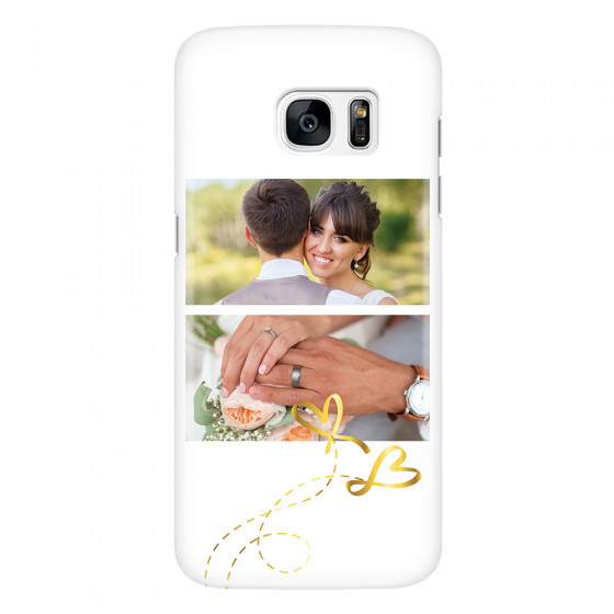 SAMSUNG - Galaxy S7 Edge - 3D Snap Case - Wedding Day
