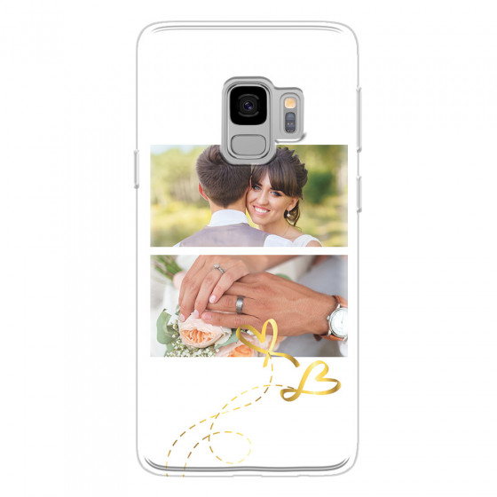 SAMSUNG - Galaxy S9 - Soft Clear Case - Wedding Day