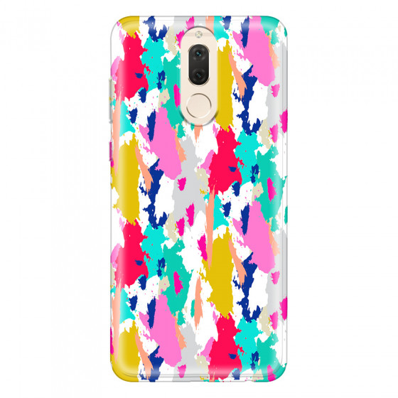 HUAWEI - Mate 10 lite - Soft Clear Case - Paint Strokes