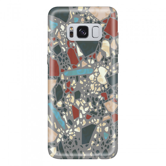 SAMSUNG - Galaxy S8 Plus - Soft Clear Case - Terrazzo Design X