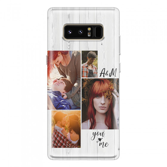 SAMSUNG - Galaxy Note 8 - Soft Clear Case - Love Arrow Memories