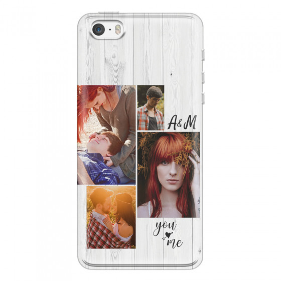 APPLE - iPhone 5S - Soft Clear Case - Love Arrow Memories