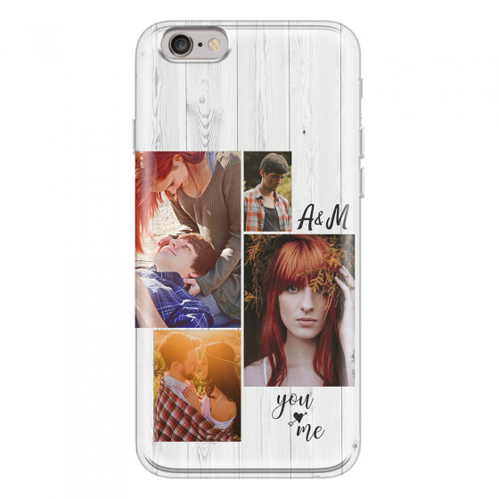 APPLE - iPhone 6S Plus - Soft Clear Case - Love Arrow Memories
