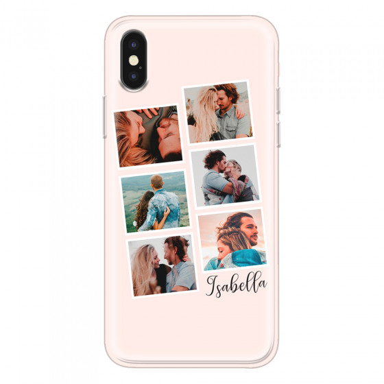 APPLE - iPhone XS Max - Soft Clear Case - Isabella