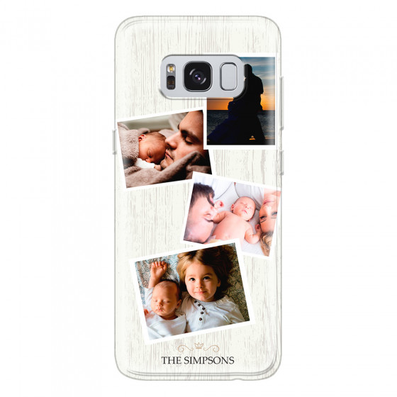 SAMSUNG - Galaxy S8 Plus - Soft Clear Case - The Simpsons