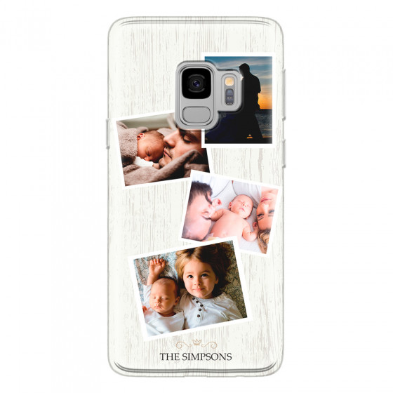 SAMSUNG - Galaxy S9 - Soft Clear Case - The Simpsons