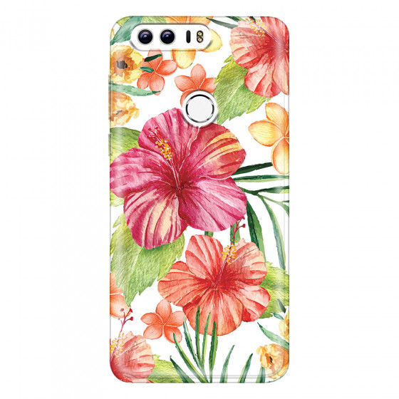 HONOR - Honor 8 - Soft Clear Case - Tropical Vibes