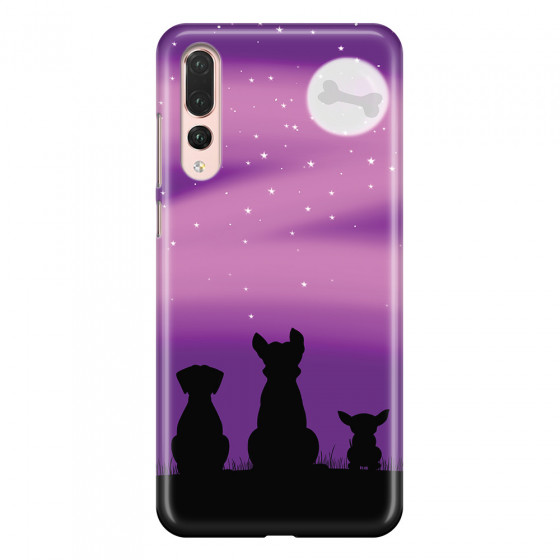 HUAWEI - P20 Pro - 3D Snap Case - Dog's Desire Violet Sky