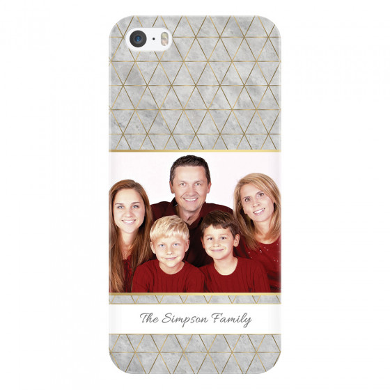 APPLE - iPhone 5S - 3D Snap Case - Happy Family