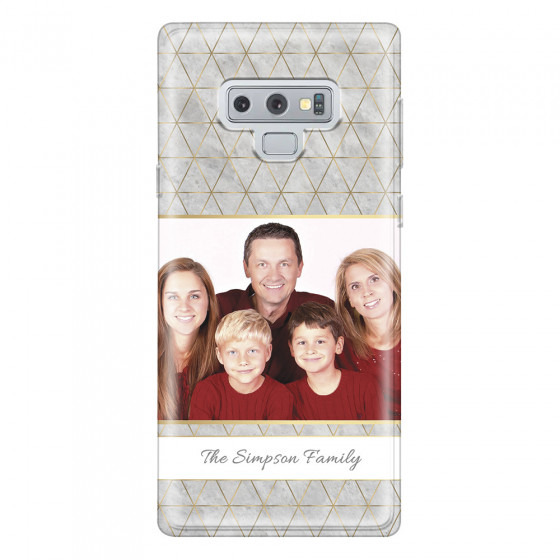 SAMSUNG - Galaxy Note 9 - Soft Clear Case - Happy Family