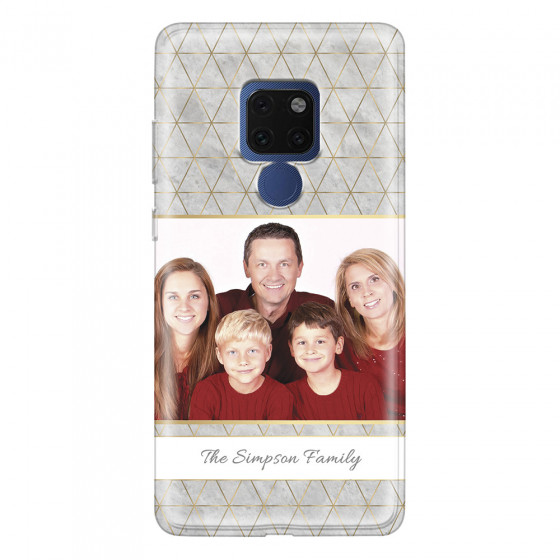 HUAWEI - Mate 20 - Soft Clear Case - Happy Family