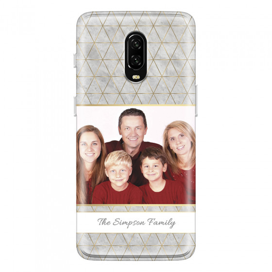ONEPLUS - OnePlus 6T - Soft Clear Case - Happy Family