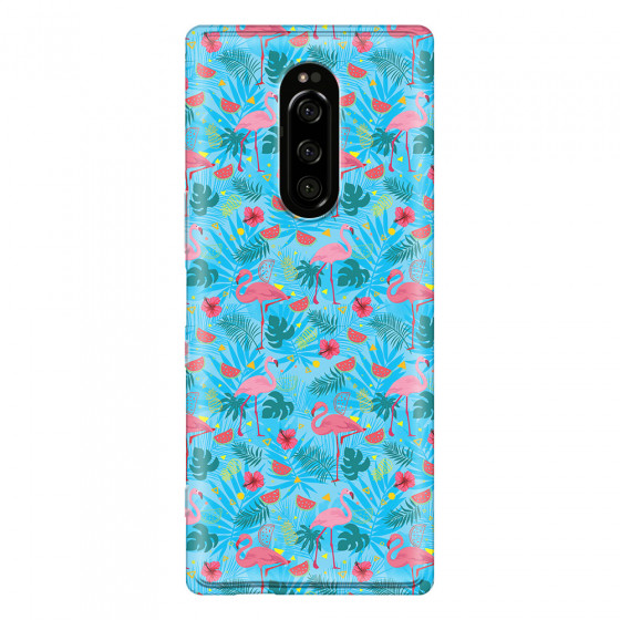 SONY - Sony 1 - Soft Clear Case - Tropical Flamingo IV