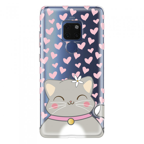 HUAWEI - Mate 20 - Soft Clear Case - Kitty