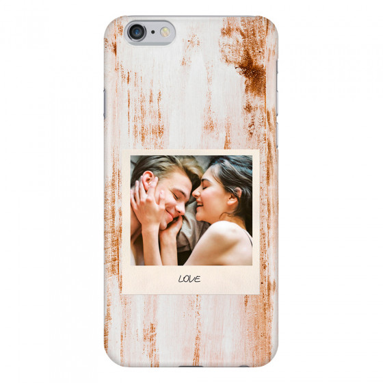 APPLE - iPhone 6S - 3D Snap Case - Wooden Polaroid