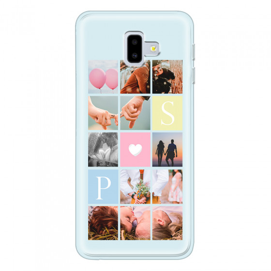 SAMSUNG - Galaxy J6 Plus - Soft Clear Case - Insta Love Photo Linked