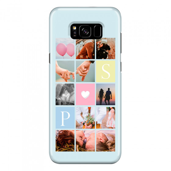 SAMSUNG - Galaxy S8 Plus - 3D Snap Case - Insta Love Photo Linked