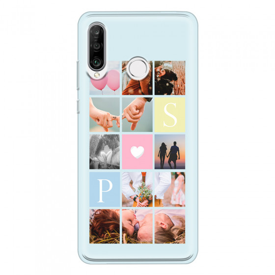 HUAWEI - P30 Lite - Soft Clear Case - Insta Love Photo Linked