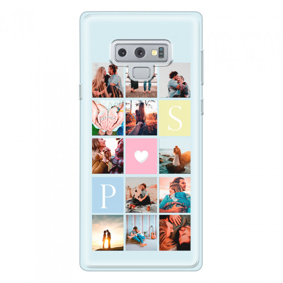 SAMSUNG - Galaxy Note 9 - Soft Clear Case - Insta Love Photo